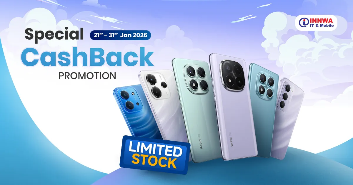 Redmi Promotion Speical Cashback Janunary 21 to 31